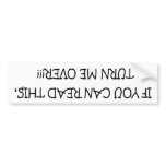 If You Can Read This, Turn Me Over