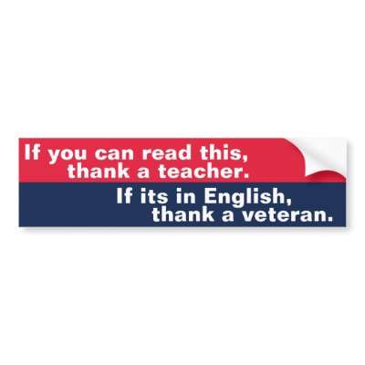If You Can Read This veteran by OBumper