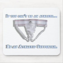 If you can't be an athlete... mousepad