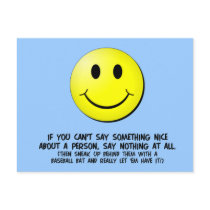 If You Can't Say Something Nice