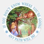 If you don't know where you're going, any path sticker