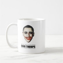 If you don't stand behind our troops mug