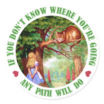 IF YOU DON'T WHERE YOU'RE GOING, ANY PATH WILL DO
