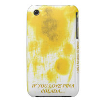 IF YOU LOVE PINA COLADA.... iPhone 3 Case-Mate CASE