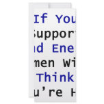If You Support Wind Energy Women Will Think You're rack cards