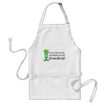 If You Think Im Cute You Should See My Grandkids A Apron