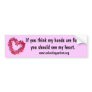 If you think my hands are full, y... bumper stickers