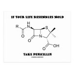 If Your Life Resembles Mould Take Penicillin Post Cards
