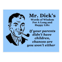 If Your Parents... Postcard