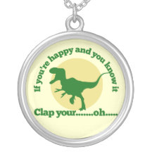 If youre happy and you know it necklace