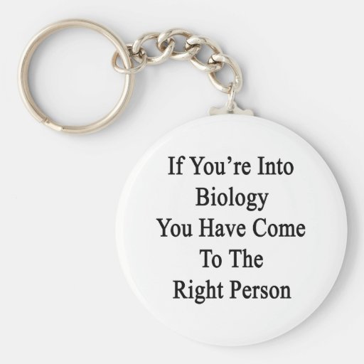 If You're Into Biology You Have Come To The Right Key Chain