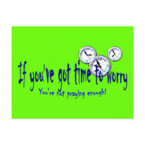 If You've Got Time to Worry