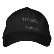 IfCon0.1Cap Embroidered Baseball Cap