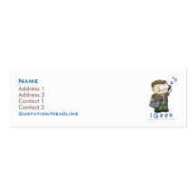 iGeek business card
