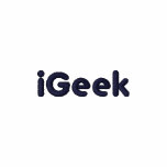 iGeek embroidered polo shilt