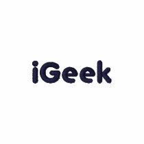 iGeek embroidered polo shilt