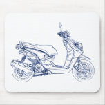 Igname BWs Zuma 125 Tapis De Souris