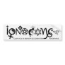 'IGNORANCE' BUMPER STICKER