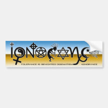 'IGNORANCE' BUMPER STICKER