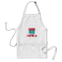 Ignore Cyber Bullies Apron