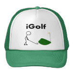 iGOLF Stick People Trucker Hats