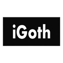 iGoth Customized Photo Card