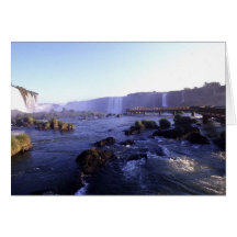 Iguacu Falls Brazil and Argentina Card