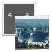 Iguacu Falls, Parana, Brazil Buttons
