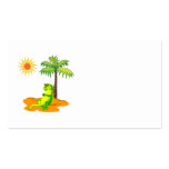 Iguana In The Desert Business Card