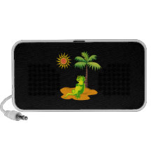 Iguana In The Desert Notebook Speaker
