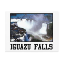 Iguazu Falls Postcard