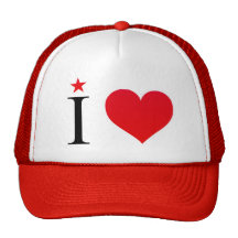 iheart mesh hats