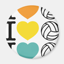 iheartvolleyball aimant