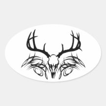 iHUNT Oval Sticker