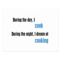 Ii Dream of Cooking Post Card
