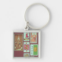II The High Priestess Keychain