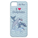 IiHeart Dolphin Family - Customize iPhone 5 Covers