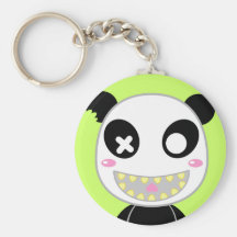 Ijimekko the Panda Key Chain