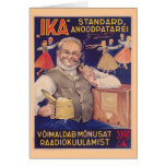 IKA Battery Ad, Greeting Card - Blank cards