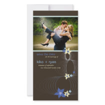 Ikebana Blooms *02 Save The Date Photo Card