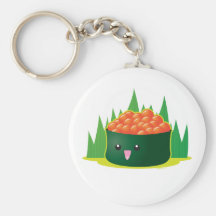 Ikura Sushi Keychain