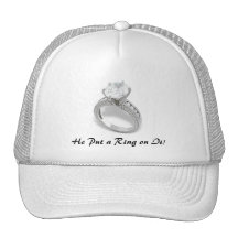Il a mis un anneau sur It/Save la date Casquettes