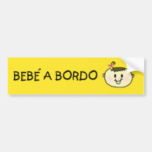 Il boit à bord - F - décalcomanie de parachoque Adhésifs Pour Voiture