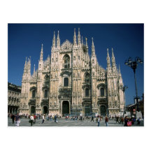 "Il Duomo, Milano" postcard