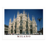 "Il Duomo, Milano" postcard