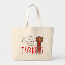 Il est difficile de monter avec Eagles… Sac En Toile