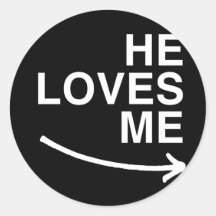 Il m'aime (droit) - .png adhésifs