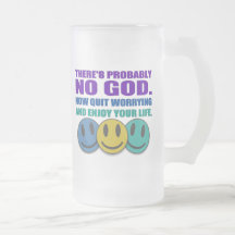 Il n'y a probablement aucun dieu tasse à café