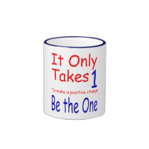 Il prend seulement une tasse de sonnerie tasses