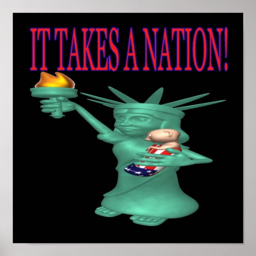 Il prend une nation posters